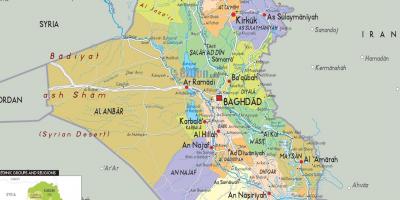 Iraque cidades mapa